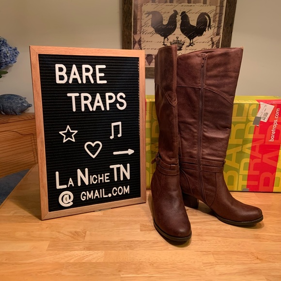 bare traps ornella riding boot